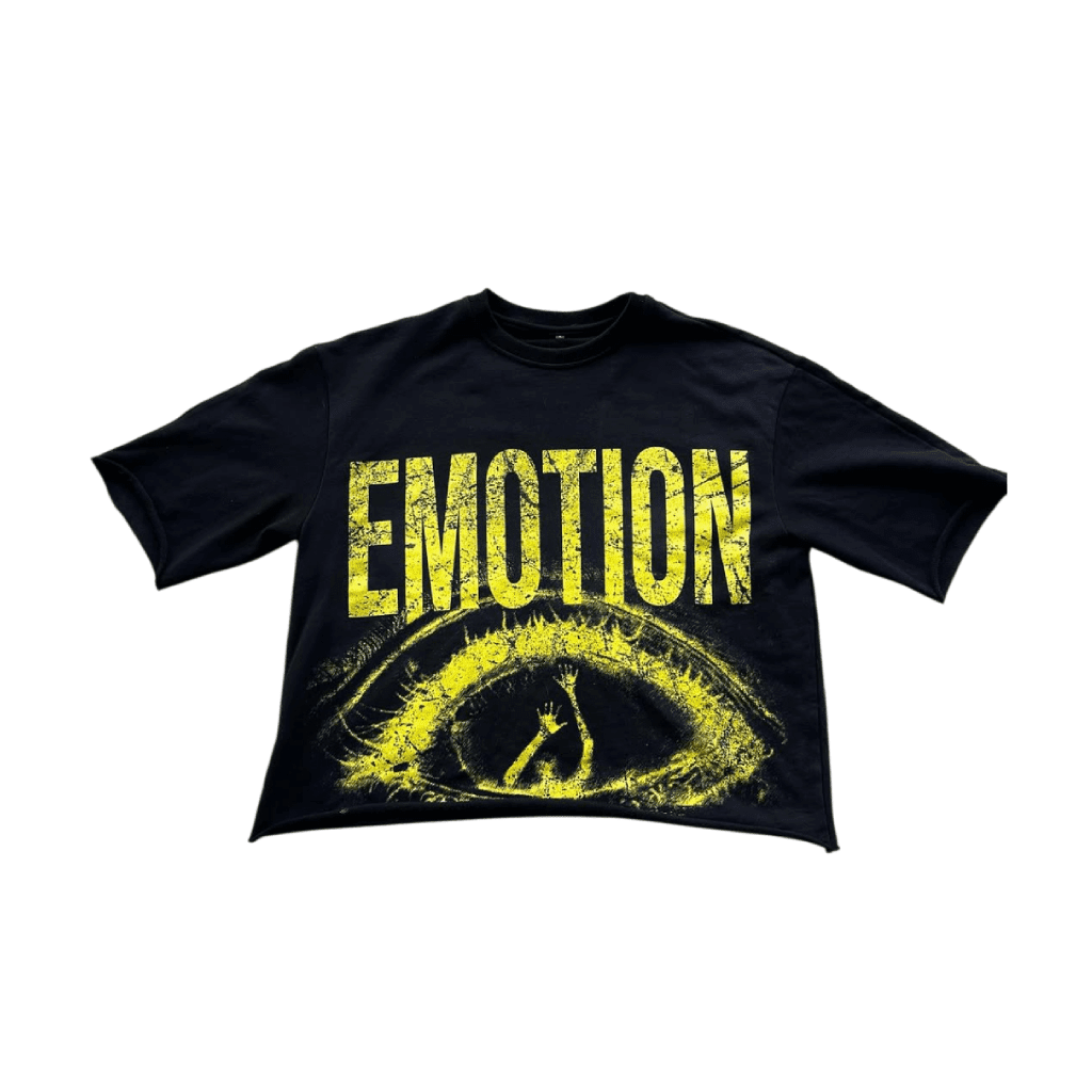 Mixed Emotional Brand Eye Graphic Shirt
