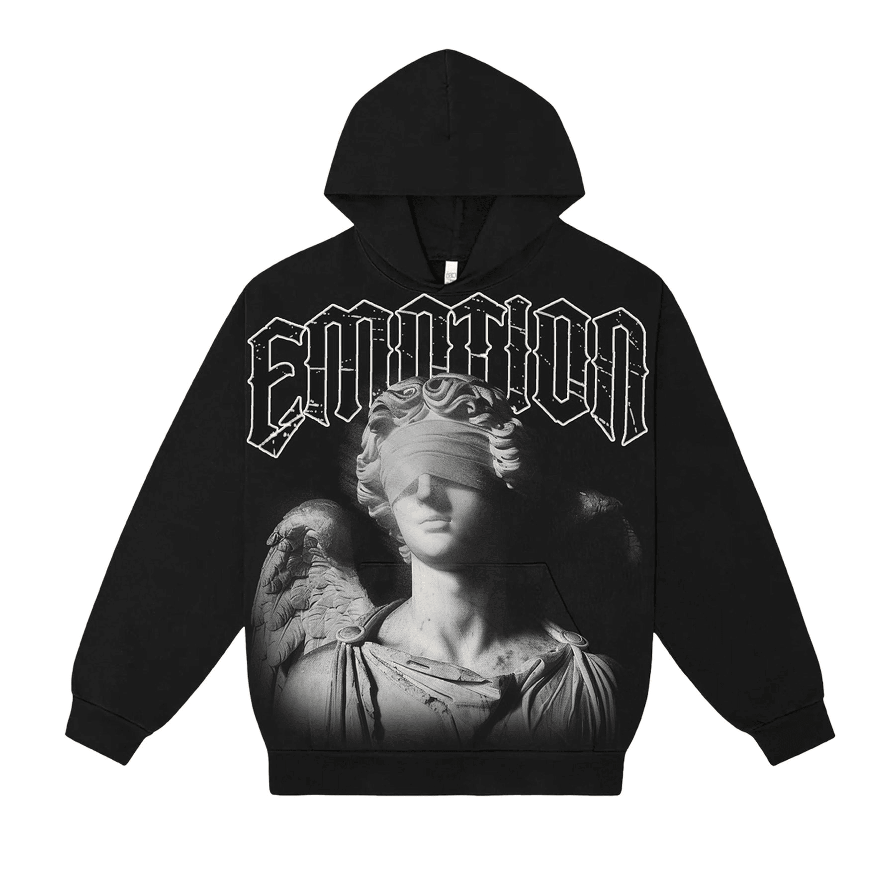 Mixed Emotional Brand Acid Blinded Hoodie