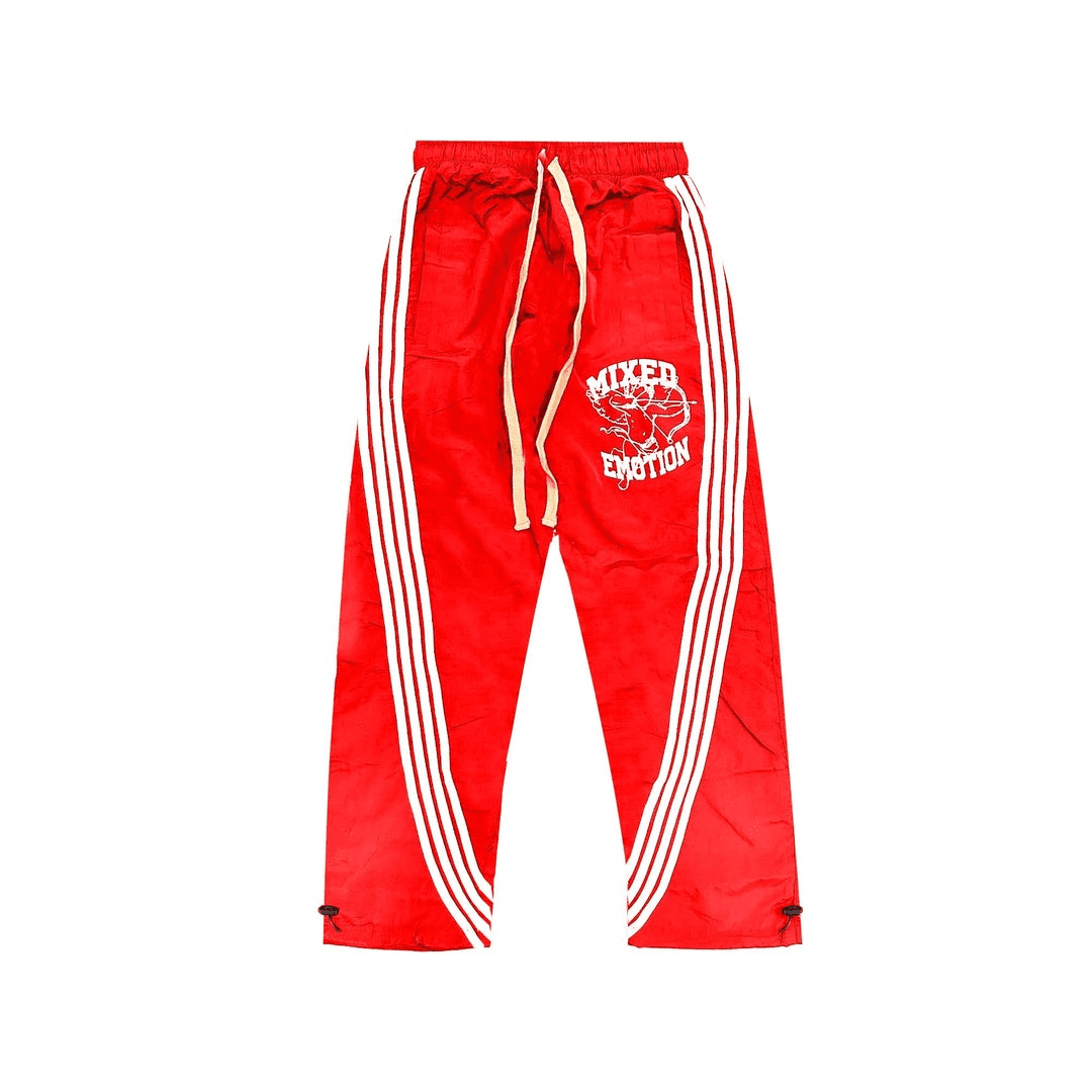 Mixed Emotional Brand Red Comfort Sweatpants