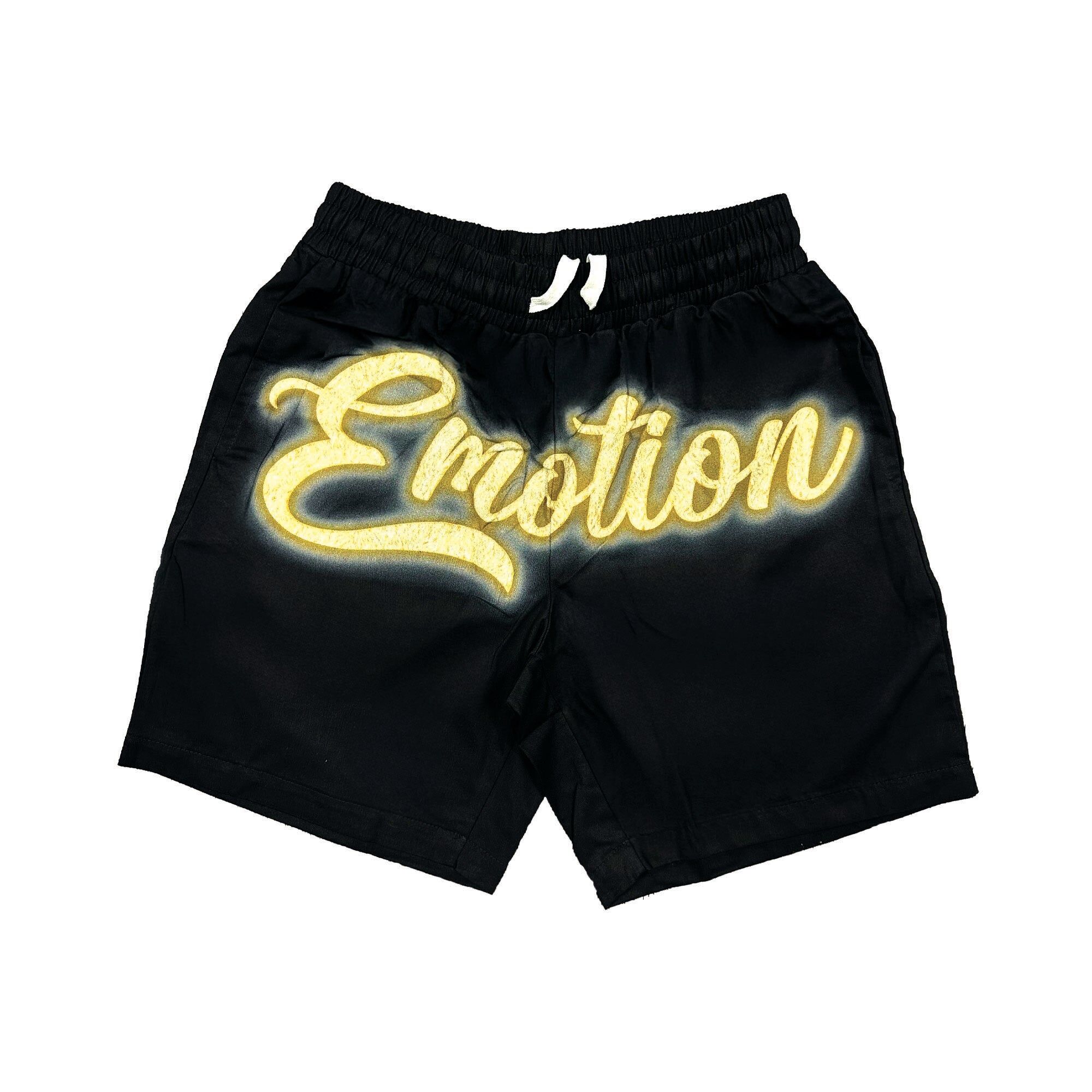 Blinded-Shorts Mixed Emotional Brand Blinded Black Shorts