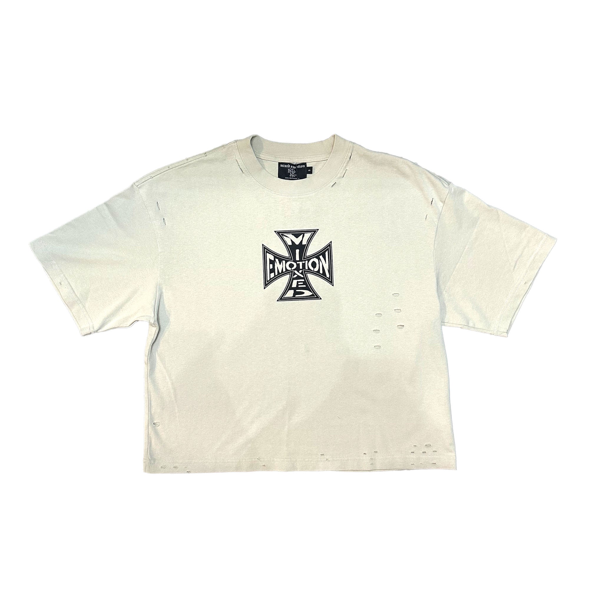 Cream-‘Classic-Tee-Boxy-Fit1 Mixed Emotional Brand Classic Boxy Shirt
