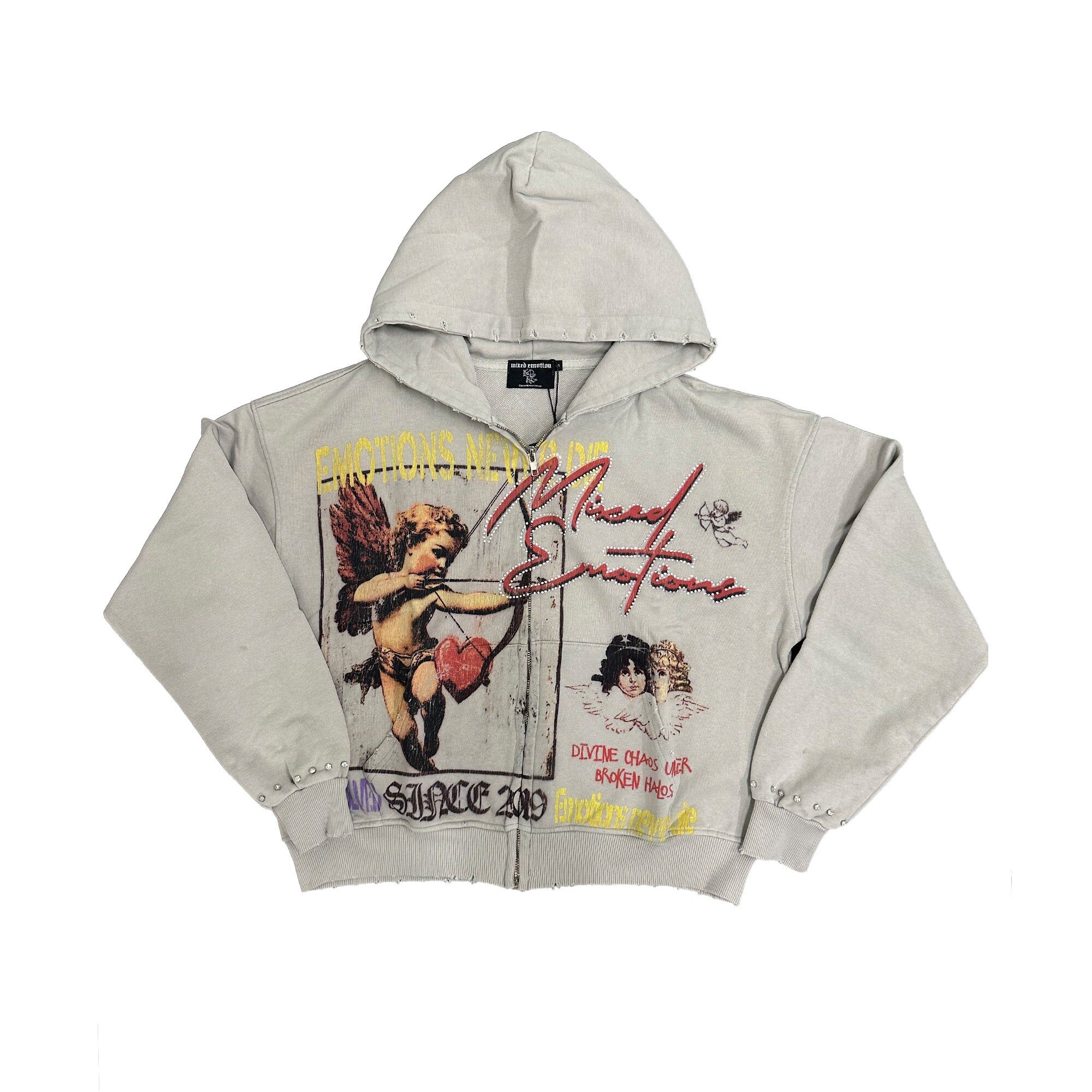 IMG-8744 Mixed Emotional Brand Monster Dark Hoodie