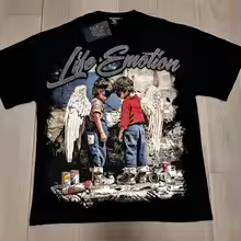 Mixed Emotional Brand Men's Hip Hop Shirt